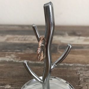 ROSE GOLD BRAIDED RING